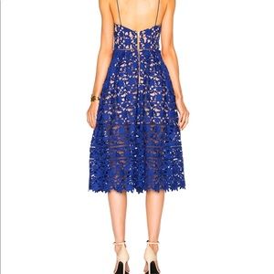 self portrait azaelea dress cobalt